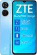 Смартфон ZTE V40 Design 6/128GB Dual Sim Blue - изображение 1