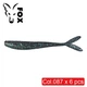 Силиконовый слаг Fox 9см Slug #087 (june bug) (съедобный, 6шт) - изображение 1