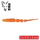 Силіконовий слаг для мікроджигу Fox 5,5см Leech (JAVASTICK) #010 (orange gold) (їстівний, 8шт) - зображення 1