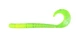 Силиконовый червь Fox 12см Crawler #088 (bright green) (съедобный, 6шт) - изображение 2