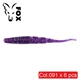 Силиконовый слаг Fox 9см Leech (JAVASTICK) #091 (electric violet) (съедобный, 6шт) - изображение 1