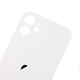 Задняя крышка iPhone 12, большой вырез под камеру, White - изображение 3