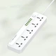 Мережевий зарядний пристрій подовжувач Ldnio SC5614 6 USB 5 розеток 2m White - зображення 5