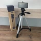 Штатив трехпод раскладной для камеры и телефона TriPod 380A 0.5-1.35 м - изображение 2