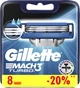 Сменные картриджи для бритья (лезвия) мужские Gillette Mach3 Turbo 8 шт (3014260331320) - изображение 2