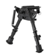 Сошки Firefield Compact Bipod на антабку- алюминий, Picatinny-адаптер - изображение 1