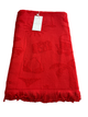 Пляжний рушник Maison Dor Miami Red бавовна 100-200 см червоне - зображення 1