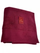 Полотенце Le Vele Zero Twist Claret махровое 100-150 см бордовое - изображение 1