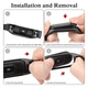 Металлический ремешок Миланская Петля Milano MiJobs Xiaomi Mi Band 8 magnetic silver - изображение 5