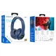 Беспроводные наушники BOROFONE BO17 Wireless Headphones со встроенным микрофоном Bluetooth 5.0 + AUX + TF Dark Blue (BO17DU) - изображение 6
