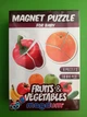 Набір магнітів. Baby puzzle. Фрукти та овочі. Magdum (ML4031-25 EN) - зображення 1