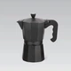 Кофеварка гейзерная Espresso Moka Maestro MR-1666-3 Black 150мл на 3 чашки алюминиевая - изображение 2