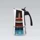 Кавоварка гейзерна Espresso Moka Maestro MR-1668-4 Silver 200мл на 4 чашки нержавіюча сталь - зображення 5
