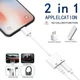 Переходник для iPhone Lightning to Lightning to Mini-Jack 3.5 mm Зарядка и Наушники Лайтнинг адаптер на iPhone iPad для наушников AUX кабель переходник 3.5 White - изображение 3
