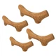 Жевательная игрушка для собак XS GiGwi Wooden Antler рог, дерево + полимер, коричневая, длина 10 см, арт. 2339 - изображение 3