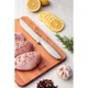 Кухонный нож Tramontina Plenus Light Grey Meat 152 мм (23423/136) - изображение 4