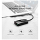 Звуковая плата Ugreen CM129 black (40964) - изображение 3