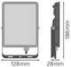 Светодиодный прожектор LEDVANCE ESSENTIAL 30W 2700Lm 3000K (4058075768055) - изображение 10