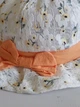 Детская панама в цветочки с бантиком Honey Fashion Accessories 49 см оранжевый (13-45) - изображение 4