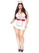 Костюм сексуальний медсестри Leg Avenue Roleplay Nightshift Nurse XL/2XL Білий - зображення 4