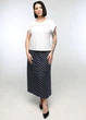 Трикотажная блузка с стразами For women М-101 44 Белый - изображение 5