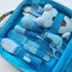 Набор для новорожденных BabyGifts 14 предметов голубой набор по уходу за новорожденным - изображение 4