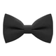 Бабочка Bow Tie House черная большая габардин 09201 - изображение 1