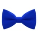 Метелик Bow Tie House великий синій Electric Blue однотонний 09231 - зображення 1
