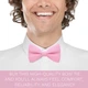 Метелик Bow Tie House великий рожевий з хусткою - габардин 08606LH - зображення 5