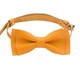 Метелик Bow Tie House шкіряний яскраво-жовтий 09477 - зображення 2