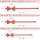 Бабочка Bow Tie House насыщенная персиковая однотонная с габардина 08603 - изображение 4
