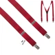 Подтяжки Bow Tie House красные длинные 2.5 см Y-образные 09532L - изображение 1