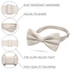 Бабочка Bow Tie House большая атласная серая 00014L - изображение 2