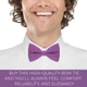 Бабочка Bow Tie House сиреневая роза однотонная с габардина 09569 - изображение 5