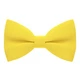 Метелик Bow Tie House великий насичено-жовтий з габардину 09227 - зображення 1