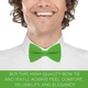 Метелик Bow Tie House зелений кольору трилистника з габардину 09444 - зображення 5