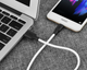 Кабель HOCO X21 Plus Silicone Micro USB Cable (1 m) 2.4 A Black-White - изображение 2