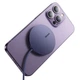 Беспроводное зарядное устройство Baseus Simple Mini 3 Qi 15W Purple witth MagSafe (CCJJ040205) - изображение 4