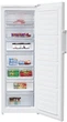 Морозильна камера Beko, 171x60x65, 205л, 1дв., A+, NF, білий - зображення 2