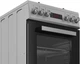 Плита Beko комби, 60л, 50x60см, дисплей, конвекция, чугун, нерж - изображение 3