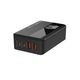 Сетевое зарядное устройство ColorWay Power Delivery GaN 2USB Type-C 100W Black (CW-CHS041PD-BK) - изображение 3