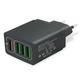 Зарядний пристрій XoKo QC-405 4 USB 6.2A Black (QC-405-BK) - зображення 1