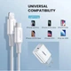 Зарядний пристрій Ugreen CD137 Type-C PD 20W Charger (White) (60450) - зображення 7
