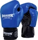 Перчатки боксерские Boxer 6 oz кожвинил 0.6 мм Синие (2024-04B) - изображение 1