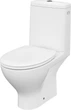 Унитаз-компакт CERSANIT MODUO 675 CleanOn 43 011 K116-037 с бачком и сиденьем Slim Wrap Soft Close дюропласт - изображение 1