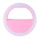 Селфи-кольцо Китай Protech Selfie Ring Light Pink XJ-01WH розовое (YU8SH2187) - изображение 5