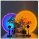 Лампа-світильник нічник сансет Sunset Lamp 16 кольорів з пультом - зображення 2