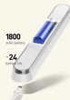Портативна настільна лампа на Baseus Magnetic Stepless Dimming Charging Desk Lamp 4.5W Переносна лампа з вбудованим акумулятором 1800 mAh (DGXC-02) White - зображення 9