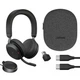 JABRA Evolve2 75 MS Stereo USB-C with Charging Stand Black (27599-999-889) - изображение 3