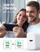 Сетевое зарядное устройство Ugreen CD272 33W PD3.0 QC4.0 Smart Fast Charger Белый - изображение 2